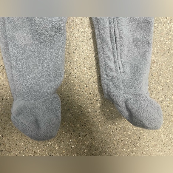 Adidas 3 stripes baby onesie size 6 months Grey And Black - Picture 4 of 7